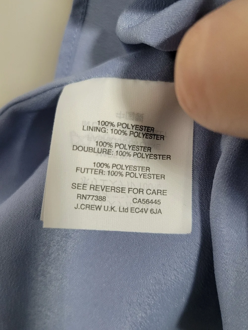 J. Crew Women's Light Blue Lace Midi Dress with Spaghetti Straps, Size 4 - Picture 10 of 12